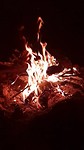 Slow-mo kampvuur