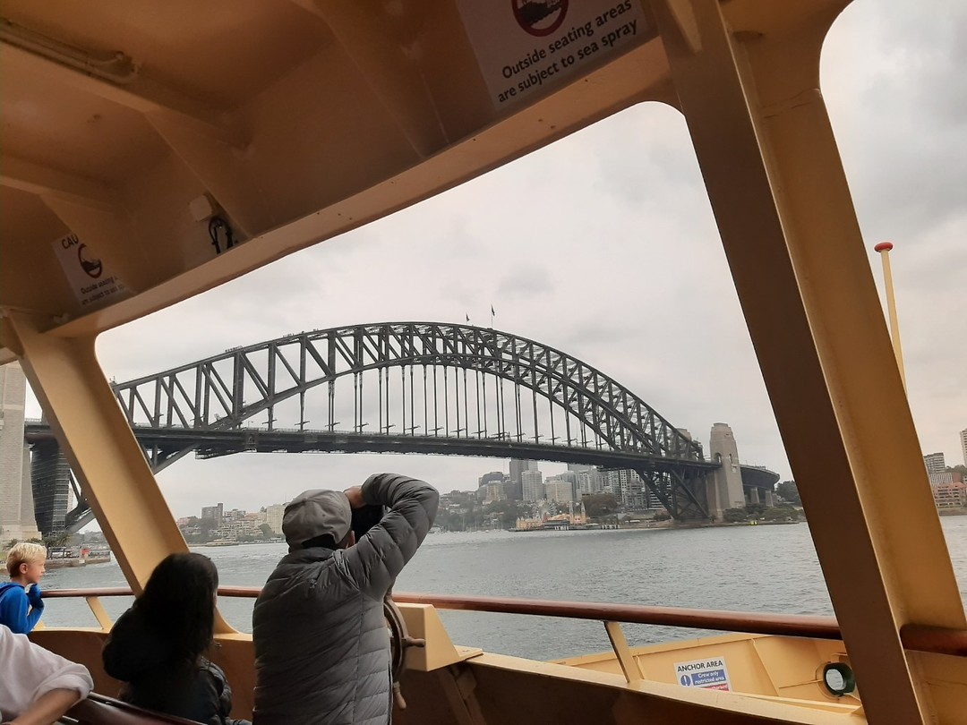 Harbour Bridge vanaf de boot