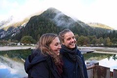 With Laura at the Lake