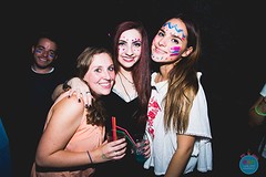 UV party with cute classmates