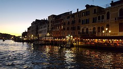 sunset in Venice