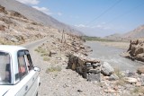 onderweg. rechts Afghanistan