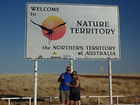 En dan gaan we vanuit Queensland het Northern Territory in