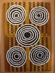 Een voorbeeld van Aboriginal art