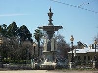 Fontein in het stadshart van Bendigo