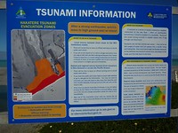 Tsunami waarschuwing