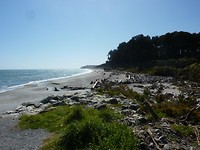 Strand bij Sandy Beach