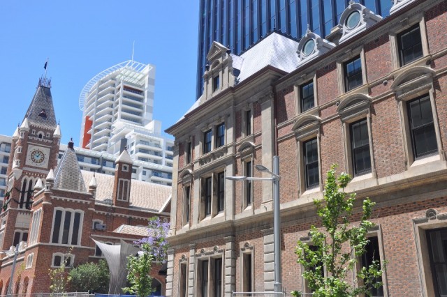 The streets of Perth