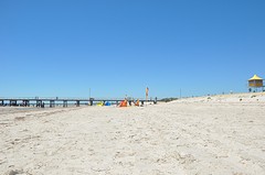 At the beach
