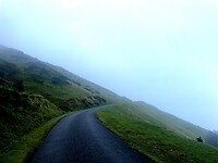 Weg in Pyreneeën