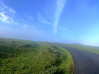 Zon komt door in Pyreneeën