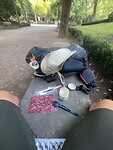 Parque de la Taconera, ontbijt