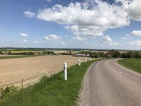 Terugblik van weg achter mij (na klimmetje)