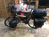 Fiets in kamer