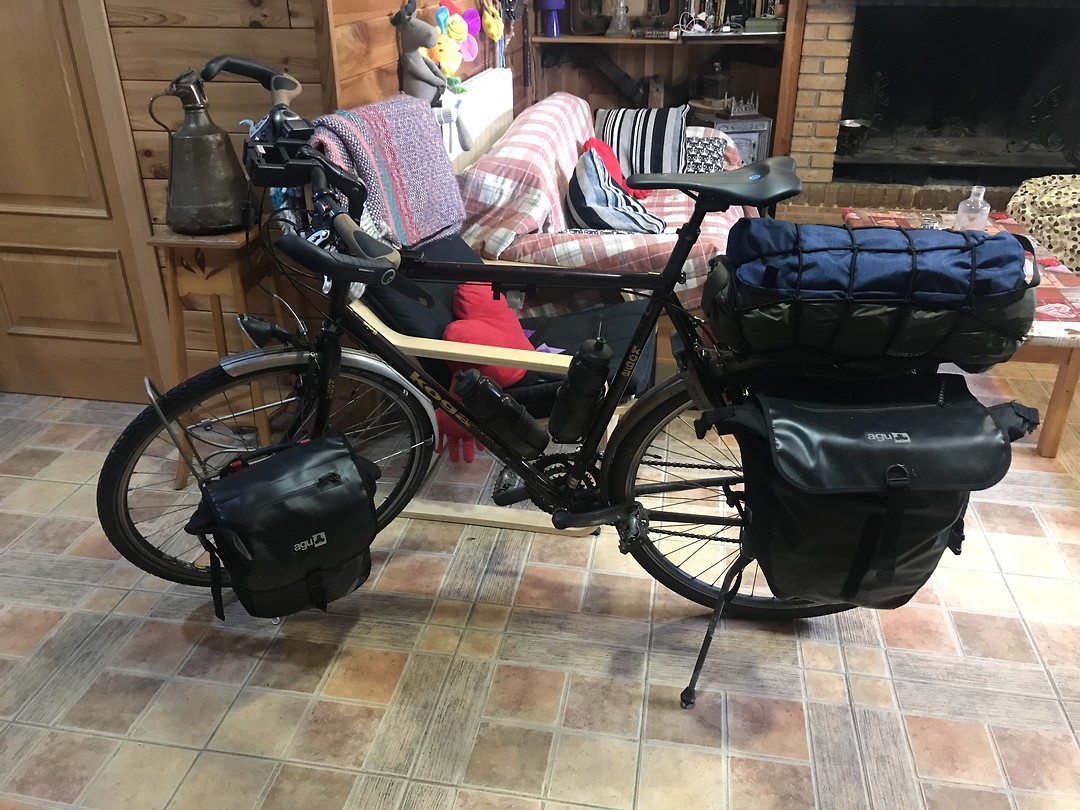 Fiets in kamer
