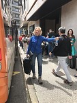 Uit de bus gestapt
