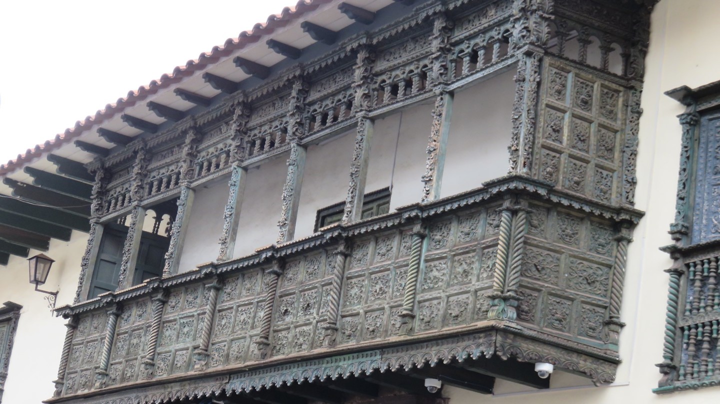 balkon van Casa Concha