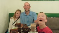 opdrogen en opwarmen met warme choco (met heel veel suiker) en thee