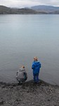 spelen bij Lake Pehoe