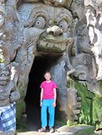 de ingang van de elephant cave