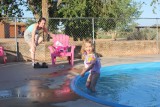 zwemmen in Rv camping Moab