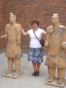 Gliberte en haar terra cotta vrienden
