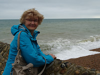 stevige zeebries in Brighton