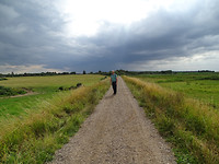 Over de sinteldijk naar Walberswick