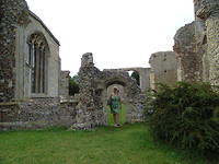 Ruïne van kerk in Walberswick