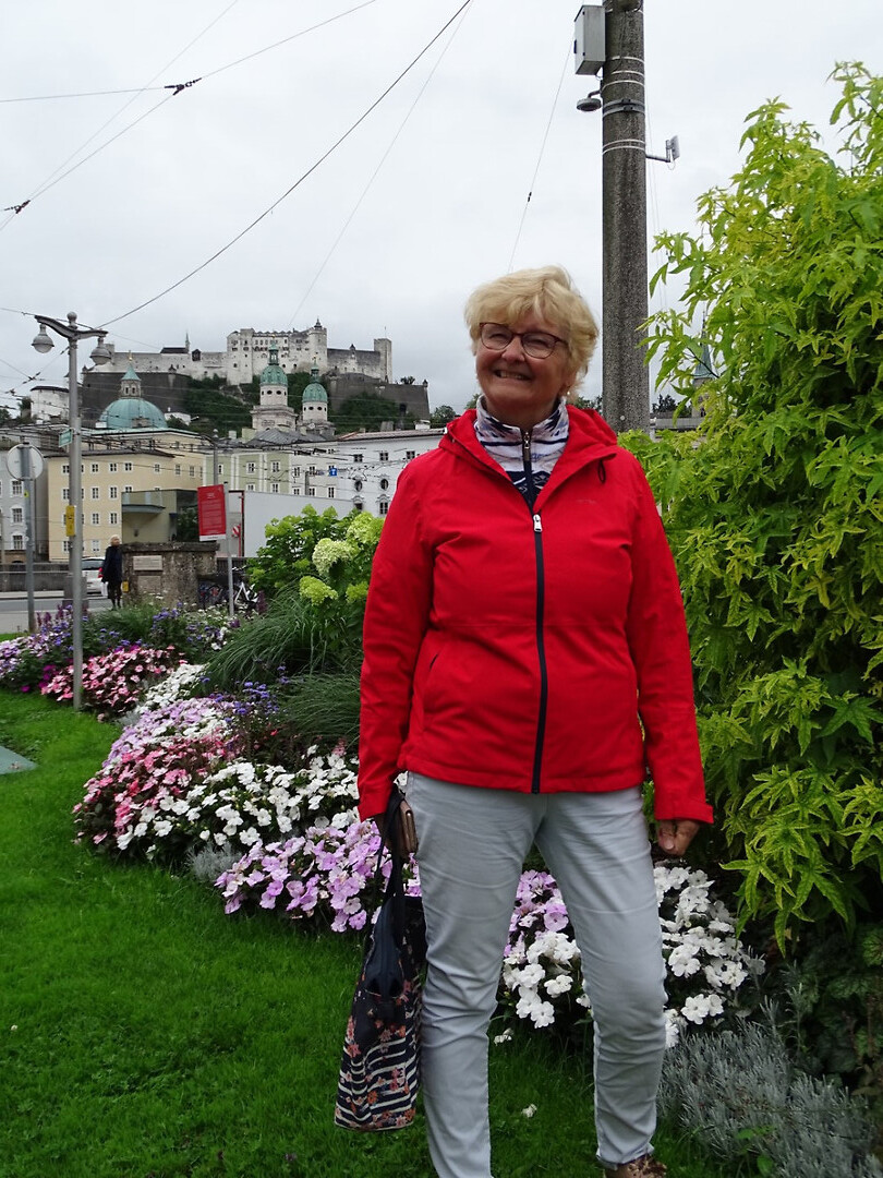 net aangekomen in Salzburg