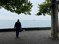 flaneren op de esplanade