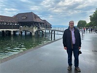het badhuis in Rorschach, Zwitserland