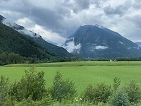 zicht vanuit de trein