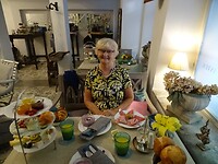 Ontbijt in Pension Chapeau