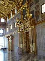 Gouden zaal in het raadshuis van Augsburg