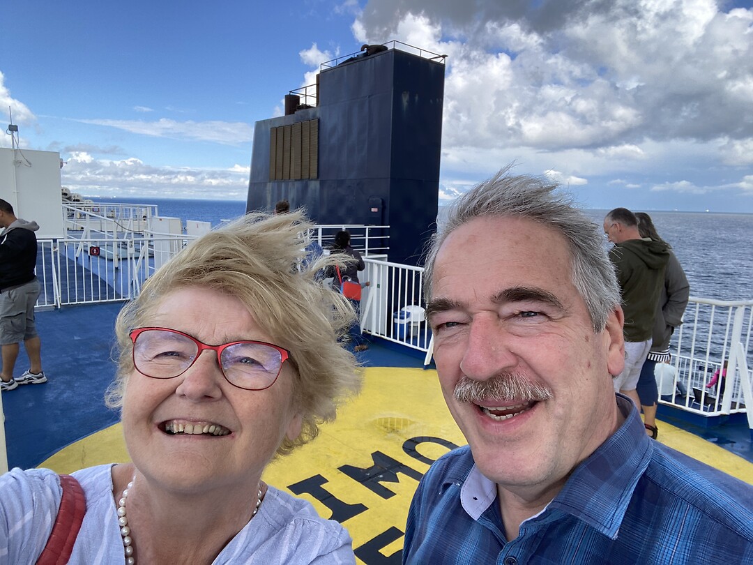 Op de ferry