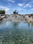 Fontein dichtbij de zeemeermin