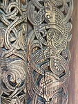 detail van de staafkerk