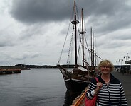 Aan de kade in Oslo