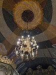 Het zonnetje zagen we enkel op het plafond van de kathedraal.