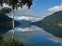 Spiegelend water