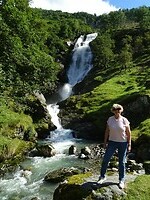 Aan de Elias waterval