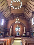 het kerkinterieur