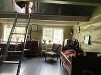 interieur van een rijke familie in het folkloremuseum