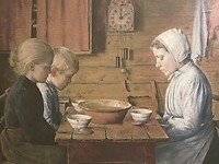 schilderij in het folkloremuseum