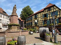Een verkoelende fontein