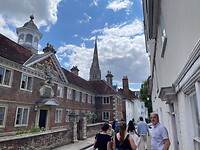 Op weg naar Salisbury Cathedral