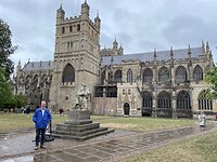 De kathedraal van Exeter