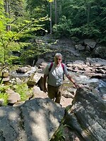 Wandelen langs de rivier