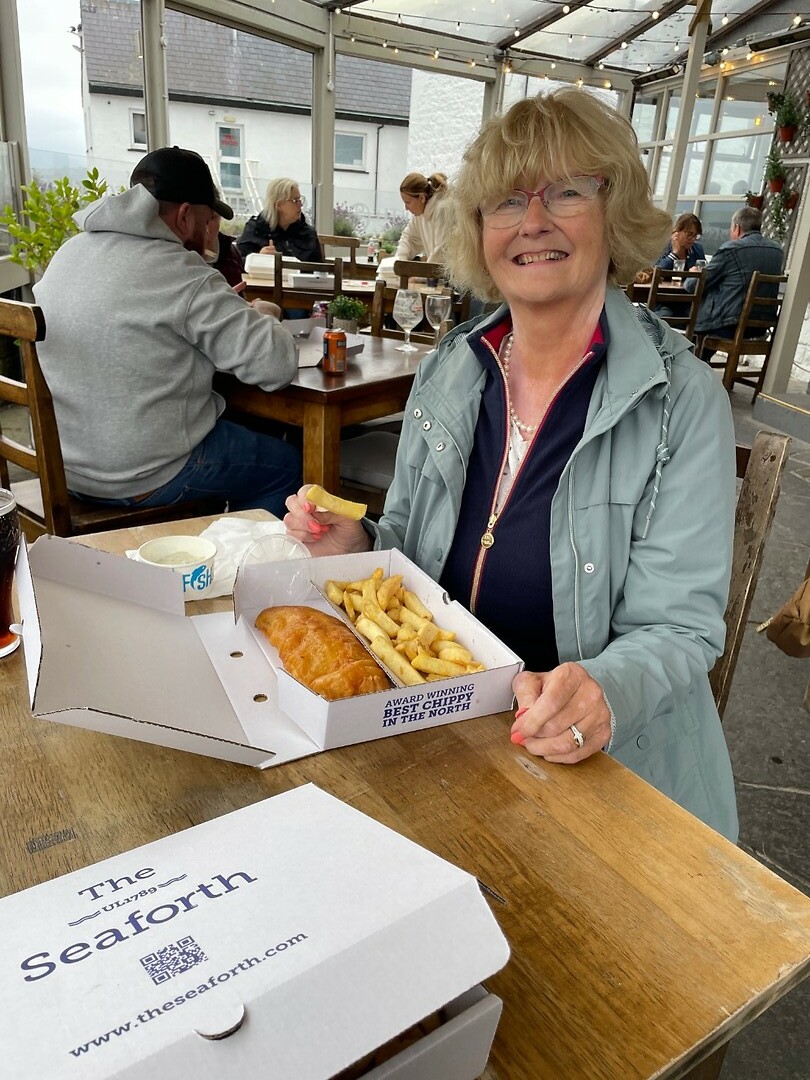 Fish and Chips in Ullapool